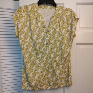 Liz Claiborne Lemon Print Tee